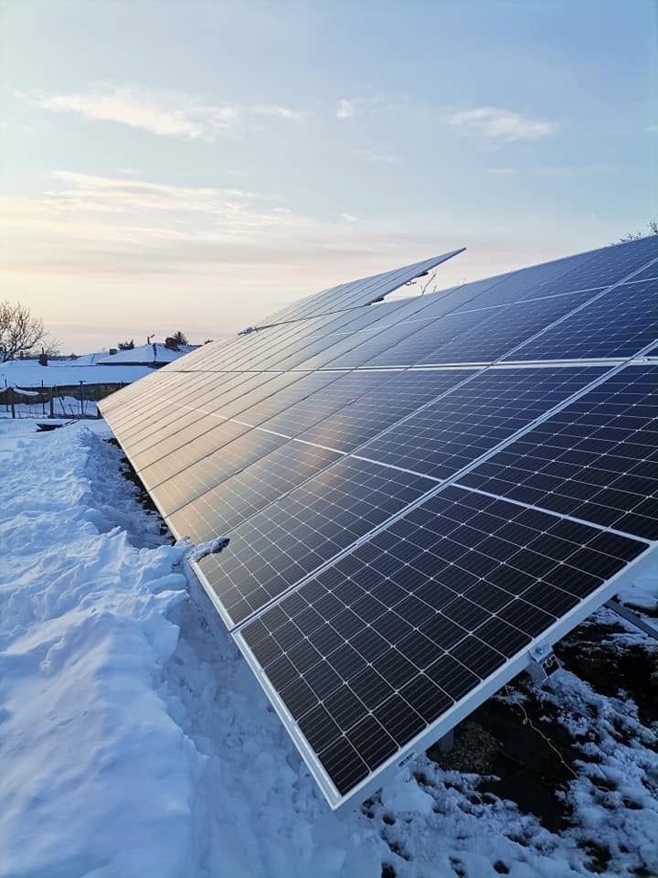 Новоизградена фотоволтаична електрическа централа 30kw в гр. Исперих