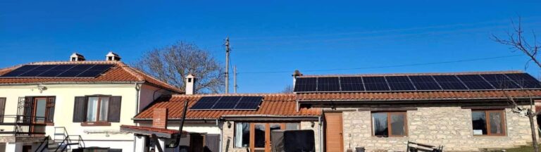Монтаж на фотоволтаична електрическа централа 10kW за собствени нужди с. Николаевка общ. Суворово