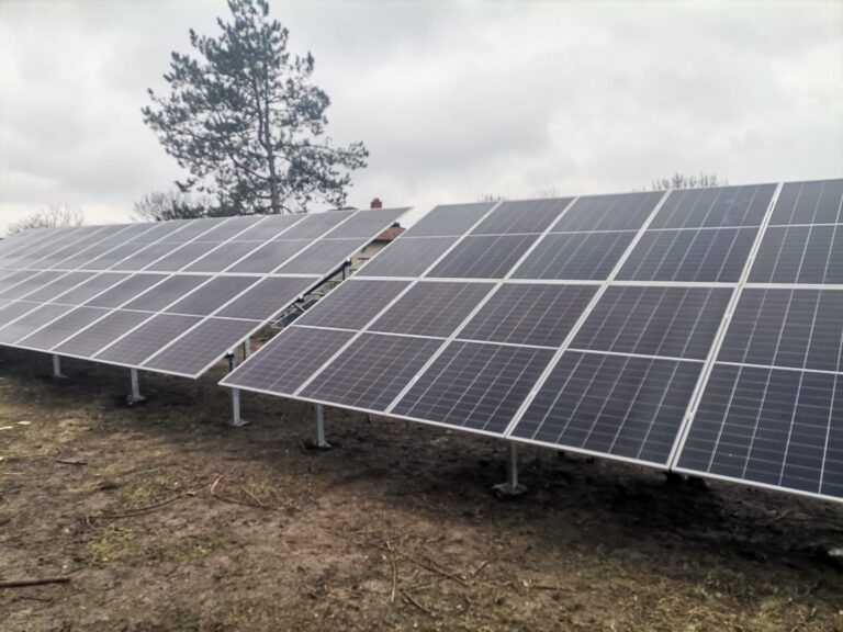 Монтаж на фотоволтаични електрически централи 3 x 30kW с. Побит камък общ. Разград