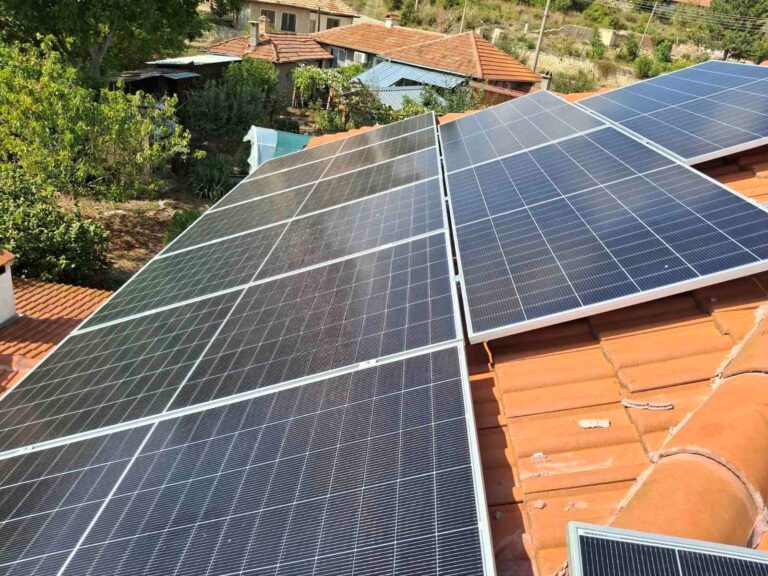 Монтаж на фотоволтаична електрическа централа 12kW за собствени нужди в с. Пороище, общ. Разград