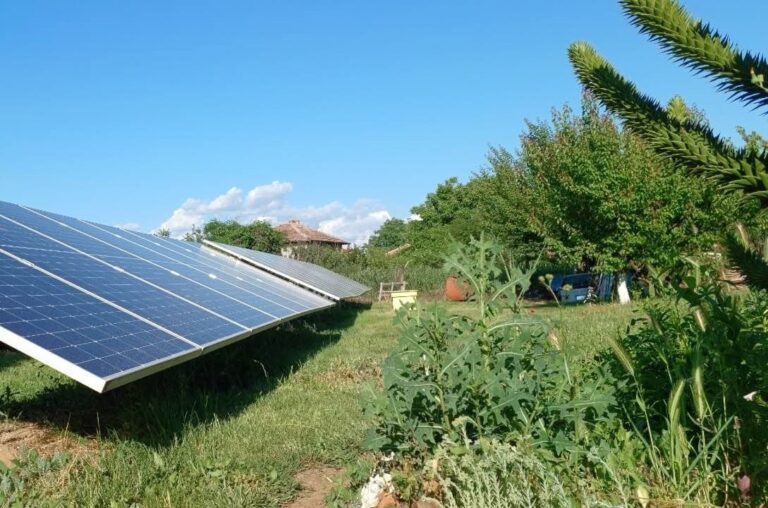 Монтаж на фотоволтаична електрическа централа 10kW с.Беловец община Кубрат